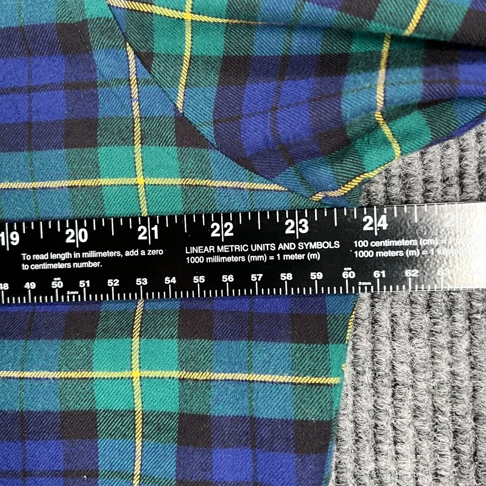 Polo Ralph Lauren Shirt Mens Blackwatch Plaid Long Sleeve Button Up Casual